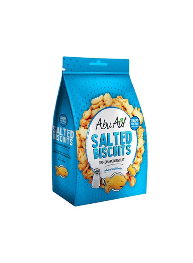 أبو عوف بسكويت أبو عوف المملح، عبوة من 12 قطعة (80 غرام للقطعة الواحدة) - وجبة خفيفة مقرمشة ولذيذة - Image 3